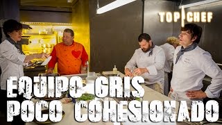 Chicote critica la organización del equipo gris  Top Chef [upl. by Ergener]