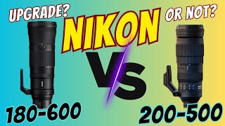 Nikon Z 180600MM VS AFS NIKON 200500mm f56E  Should you Upgrade [upl. by Oiril768]