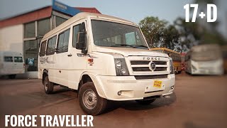 2023 Force Traveller Super 17D Seater Full Detailed Review Interior And Exterior [upl. by Gninnahc]