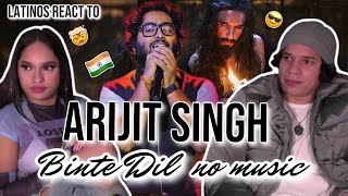 Waleska amp Efra react to Arijit Singh RAW VOCALS 🤔🤯 [upl. by Claresta87]