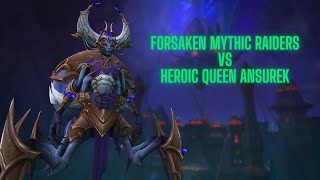 Heroic Queen Ansurek  Raid Lead POV [upl. by Alamak159]