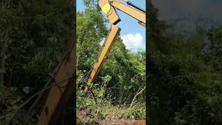 excavator accident while working beyond reason [upl. by Qahsi]