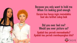 Boys A Liar Pt2  PinkPantheress Ice Spice Lirik Lagu Terjemahan [upl. by Siravrat564]