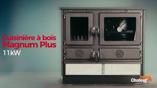 Cuisinière à bois Magnum Plus 11kW  MBS [upl. by Anhoj798]