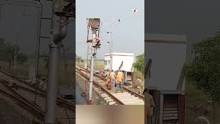 Rainagar  Crossing Station Work Update train railway [upl. by Medora]