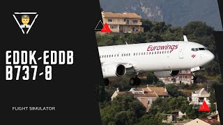 ROEN PMDG 737800 EDDKEDDB l A PILOTS LIFE CHAPTER 2 [upl. by Anaderol470]