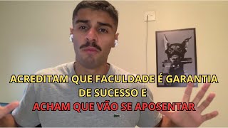 A ILUSÃO DA CLASSE MEDIA QUE ACREDITA EM FACULDADE E APOSENTADORIA [upl. by Haimrej]