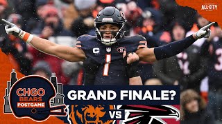 POSTGAME Justin Fields and DJ Moore FLY over Falcons as Chicago Bears also secure No 1 pick [upl. by Nilra120]