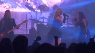 Leaves Eyes ft Ailyn Gimenez  Into Your Light live  Metal Female Voices Fest 2014 [upl. by Intosh]