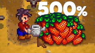 Stardew Valley But Crops are Multiplied [upl. by Skillern971]