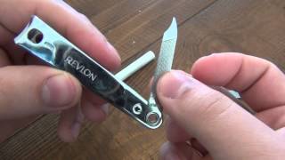 How To  Sharpen Nail Clippers amp Take Them Apart [upl. by Eamon]