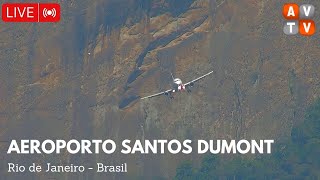 🔴 LIVE  AEROPORTO SANTOS DUMONT [upl. by Lapotin]