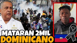 😱 En Tenares Haitiano La Culebra Sale a MAT4R 2MIL Dominicanos En Plena Calle [upl. by Heall]