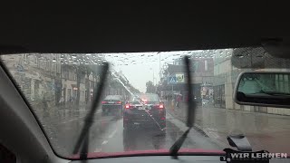 Autofahren lernen A07 Fahren bei Regen [upl. by Odele]