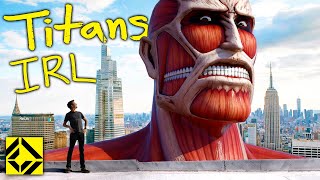 VFX Artist Reveals TRUE Scale of Attack on Titan [upl. by Eidda]