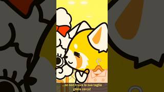 Aggretsuko e la commessa stressante shorts aggretsuko shopping [upl. by Hafital643]