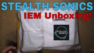 Stealth Sonics UNBOXING C4 IEMs First Impressions [upl. by Aeneas]