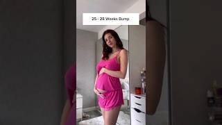 25 to 28 Weeks Baby Bump update 🤰 Cute Mom Sophia Costa pregnant pregnancy [upl. by Tomkiel]