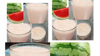 Watermelon milk shake mangalore style [upl. by Pampuch]