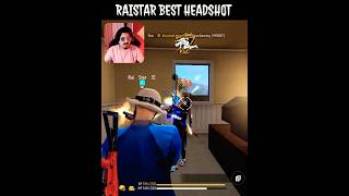 RAISTAR BEST HEADSHOT 2024  1 vs 1 ON GYANGAMING shorts short raistar shortvideos freefire [upl. by Ttoille]