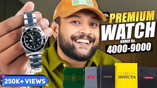 5 Best Premium Watches in 2024 🔥 Invicta Casio Timex Titan Men Watch Haul Review  ONE CHANCE [upl. by Manus196]