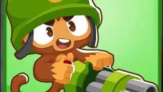 Btd 6 only dartling gunner [upl. by Ahsekam]