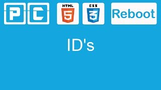 HTML5 and CSS3 beginners tutorial 22  IDs [upl. by Kaila]