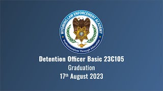 Detention Officer Basic 23C105 [upl. by Yklam]