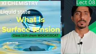 MDCAT surface tension class 11th chemistry [upl. by Ened]