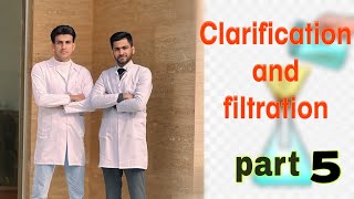 Clarification and filtration part 5  شرح صيدلة صناعية مرحلة رابعة على المنهج الوزاري [upl. by Losiram]