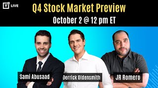 T3 Braintrust Episode 2 Q4 Stock Market Preview [upl. by Annahs]