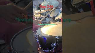 Day 246 Sound Check Shuffle marcusrattlermusic drums soundcheck techn9ne shuffle country [upl. by Mcadams]