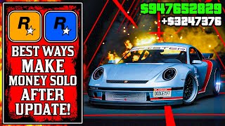 Its THAT Easy The BEST WAYS To Make Money SOLO After UPDATE in GTA Online GTA5 Fast Money [upl. by Dionysus]