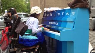 Ar Baradoz Didier Squiban  Isartor München Play me Im yours street pianos [upl. by Nabois379]