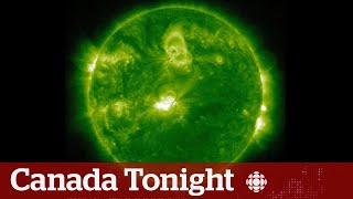 Solar storm could bring northern lights to Southern Canada  Canada Tonight [upl. by Tuinenga]