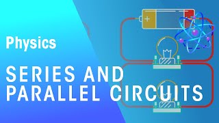 Series and Parallel Circuits  Electricity  Physics  FuseSchool [upl. by Ashlen134]