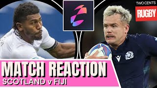 Scotland v Fiji Rugby Reaction  Autumn Nations Series 2024 [upl. by Harald294]