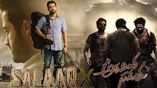 Aravindha Sametha X Salaar  JR NTR  Prabhas  Tollywood [upl. by Akieluz]