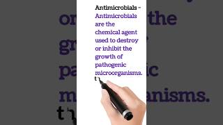 Definition of Antimicrobial 🤔🤔 [upl. by Charbonnier130]