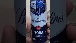 Ballantines Carbonated Non Alcoholic Soda Water  Blossom Industries Limited  Ballantines Soda🥤 [upl. by Nodnnarb32]