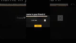 In Free Fire stylish name in Friend Alias ✅ shorts ytshorts freefire freefireshorts foryou [upl. by Cooley]