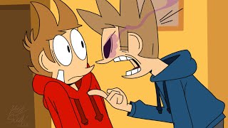 atrocity fnf but Eddsworld tom vs tord sing it online style cover [upl. by Kosel782]