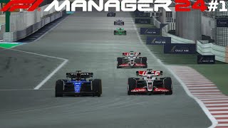 F1 Manager 24 WILLIAMS Career Part 1 [upl. by Mukund]