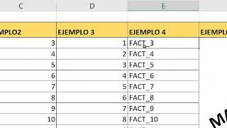 Como hacer numeración consecutiva en Excel 5 ejemplos distintos 2019 [upl. by Lynnett]