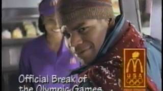 McDonalds 2 for 2 Commercial Olympic Skiing 1996 [upl. by Nigem577]