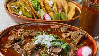 Barbacoa de res al estilo jalisco y tacos dorados de barbacoa [upl. by Akapol]