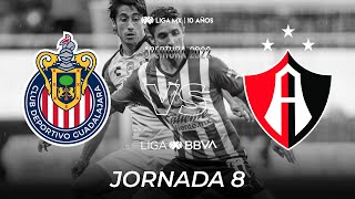 Resumen y Goles  Chivas vs Atlas  Liga BBVA MX  Apertura 2022  Jornada 8 [upl. by Heda73]