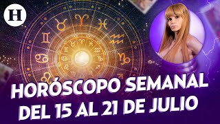 Horóscopos de la semana con Mhoni Vidente del 15 al 21 de julio [upl. by Anialem488]