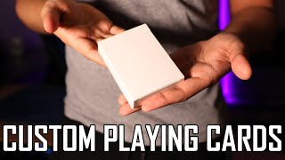 How To CREATE Your Own CUSTOM Playing Cards  A StepbyStep Guide [upl. by Recha202]