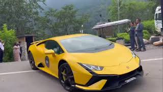 Lamborghini cars in Taj hotel rishikesh road 🔥🔥😍🚘🚘🚘 travel naturedehradunuttarakhandculture [upl. by Miltie788]